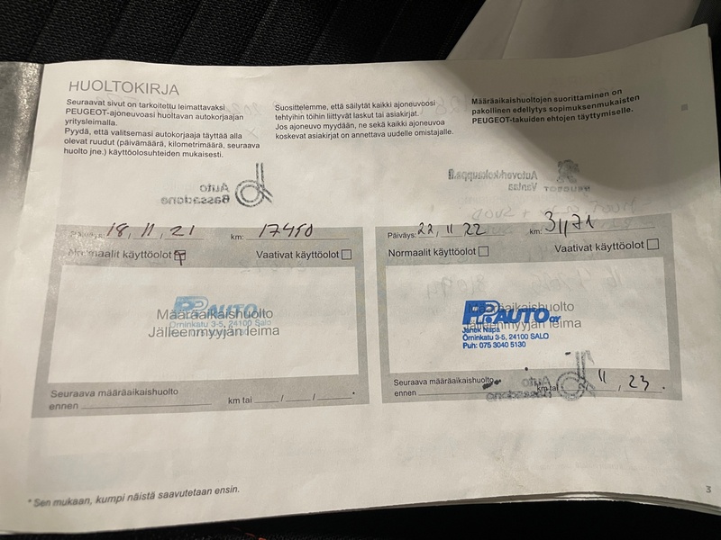 Peugeot 2008 vaihtoauto