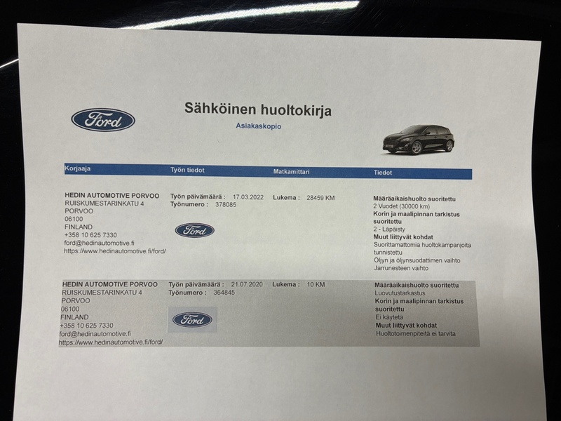Ford Focus vaihtoauto