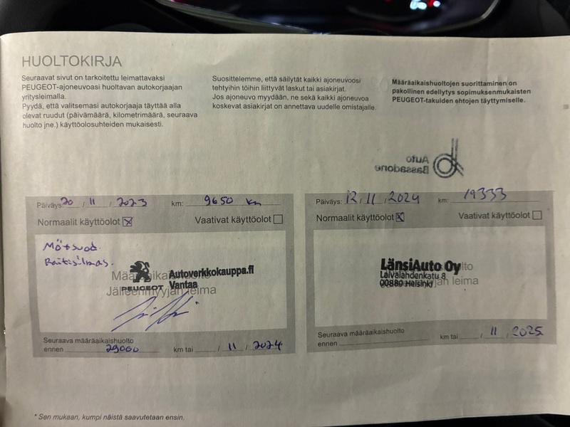 Peugeot 208 vaihtoauto