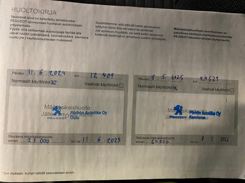 Peugeot e-2008 vaihtoauto