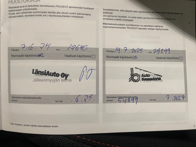 Peugeot e-2008 vaihtoauto