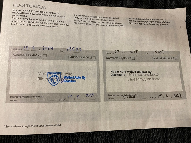 Peugeot e-2008 vaihtoauto