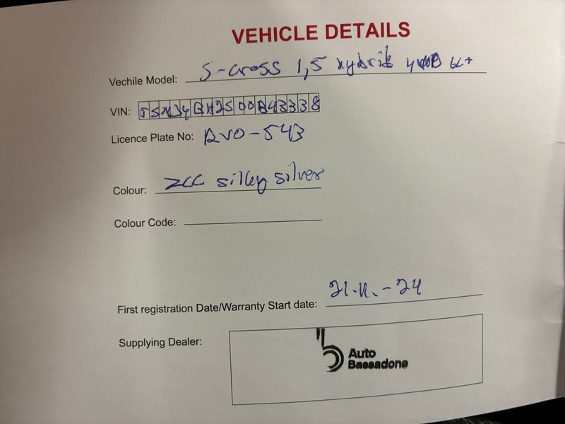 Suzuki S-Cross vaihtoauto