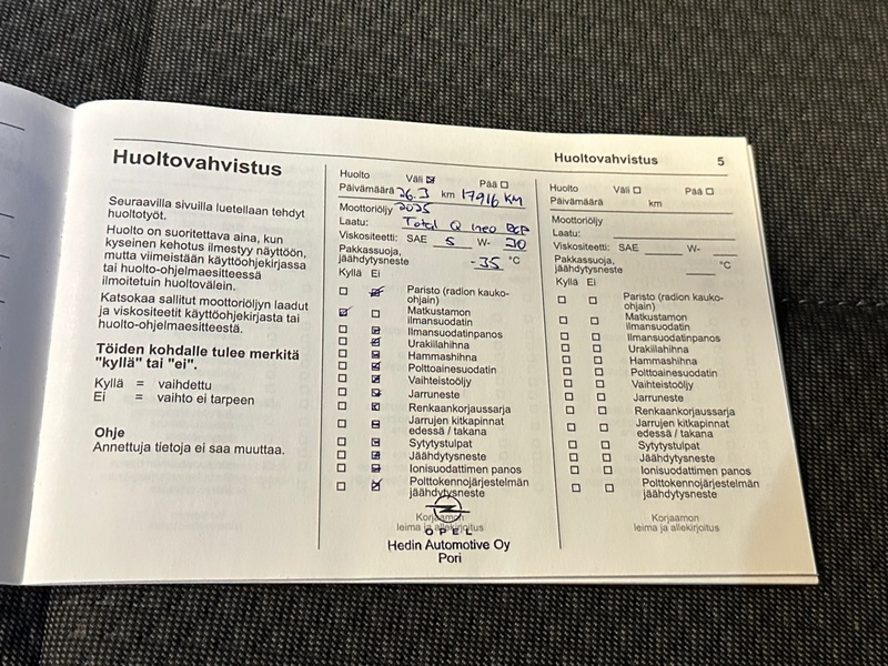 Opel Astra vaihtoauto