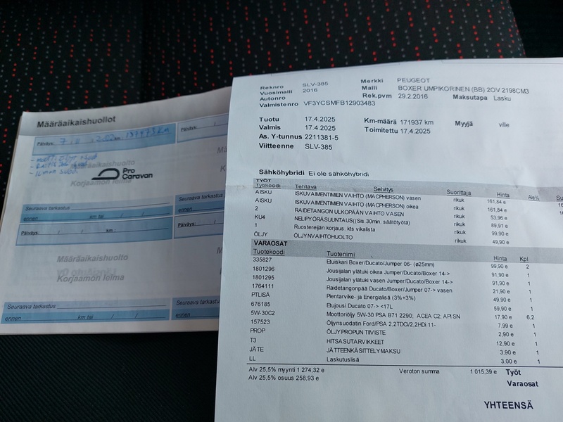 Peugeot Boxer vaihtoauto