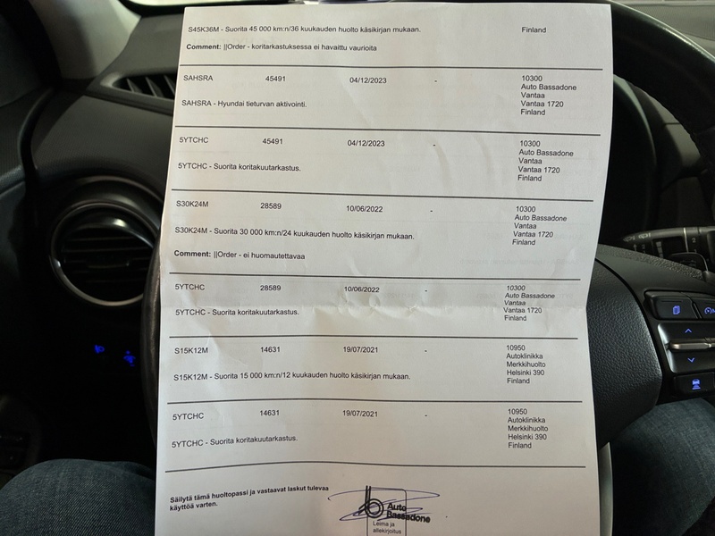 Hyundai Kona vaihtoauto