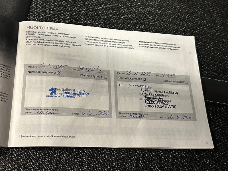 Peugeot 308 vaihtoauto