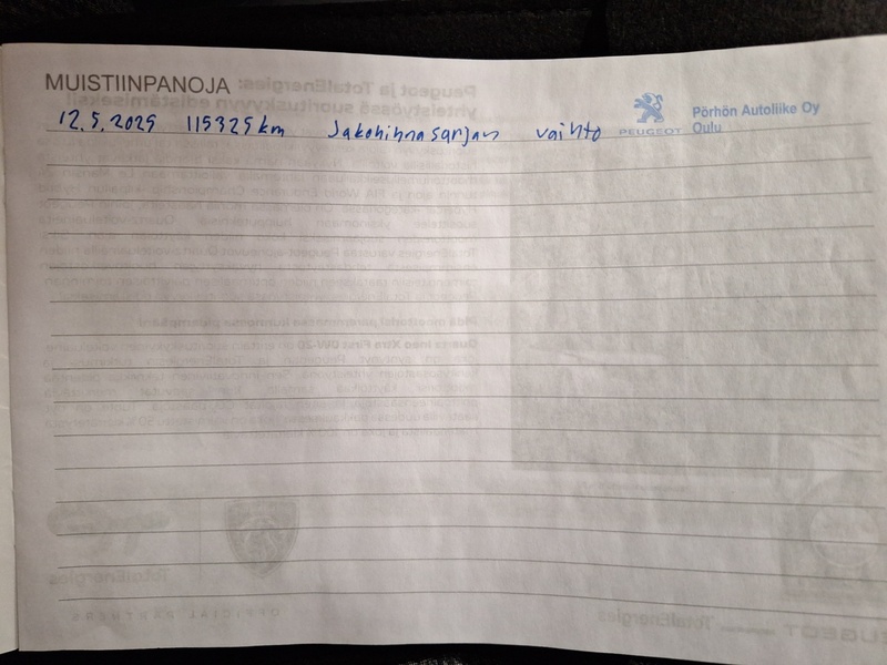 Peugeot 308 vaihtoauto