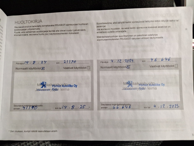 Peugeot 308 vaihtoauto