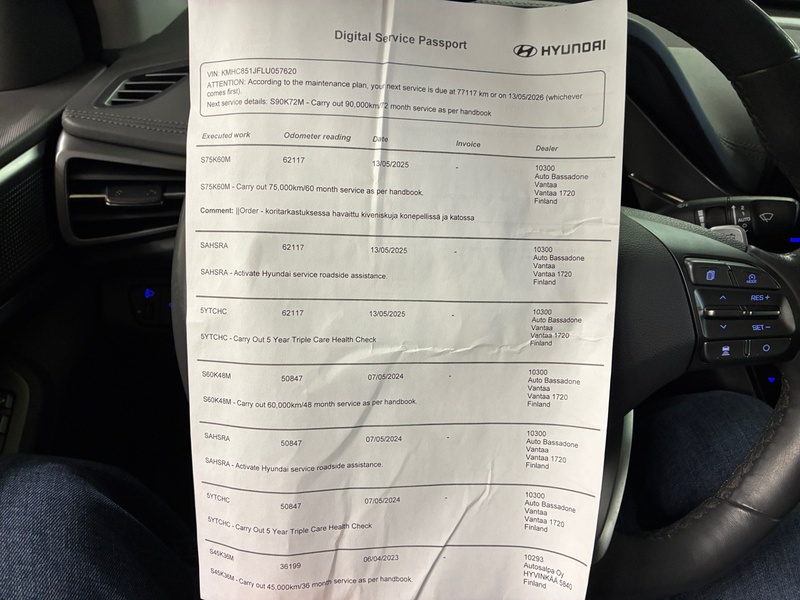 Hyundai IONIQ electric vaihtoauto