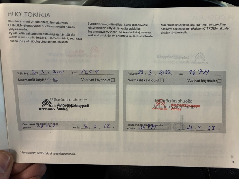 Citroën C3 vaihtoauto
