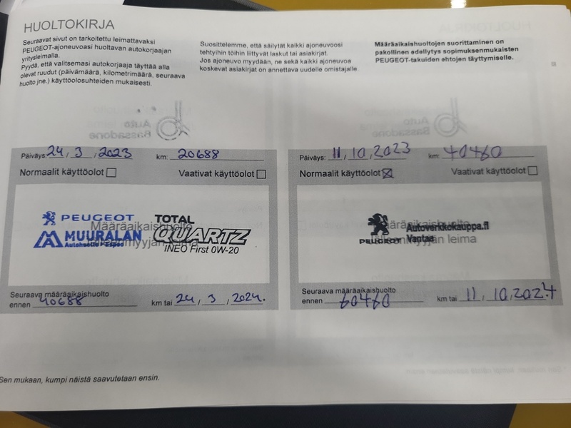 Peugeot 208 vaihtoauto