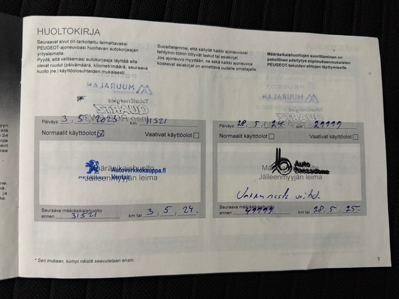 Peugeot 208 vaihtoauto