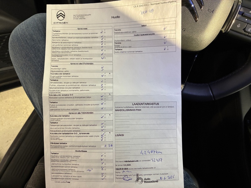 Citroën C5 X vaihtoauto