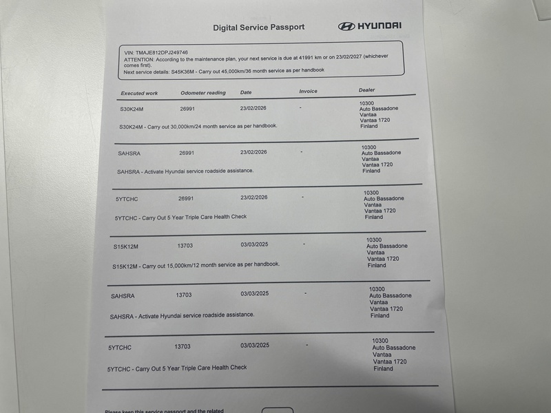 Hyundai Tucson vaihtoauto