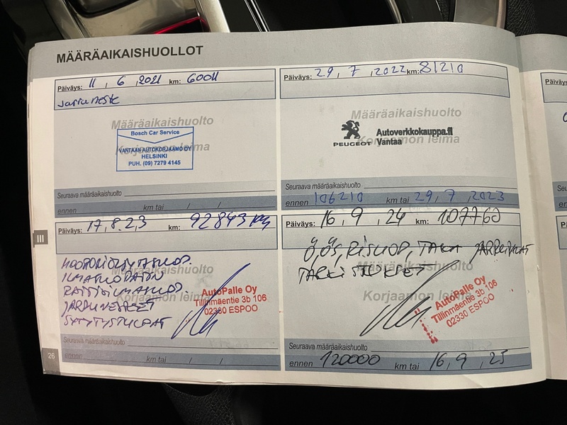 Peugeot 3008 vaihtoauto