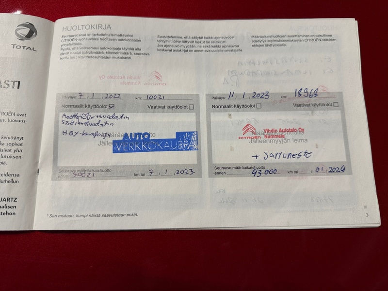 Citroën C3 vaihtoauto