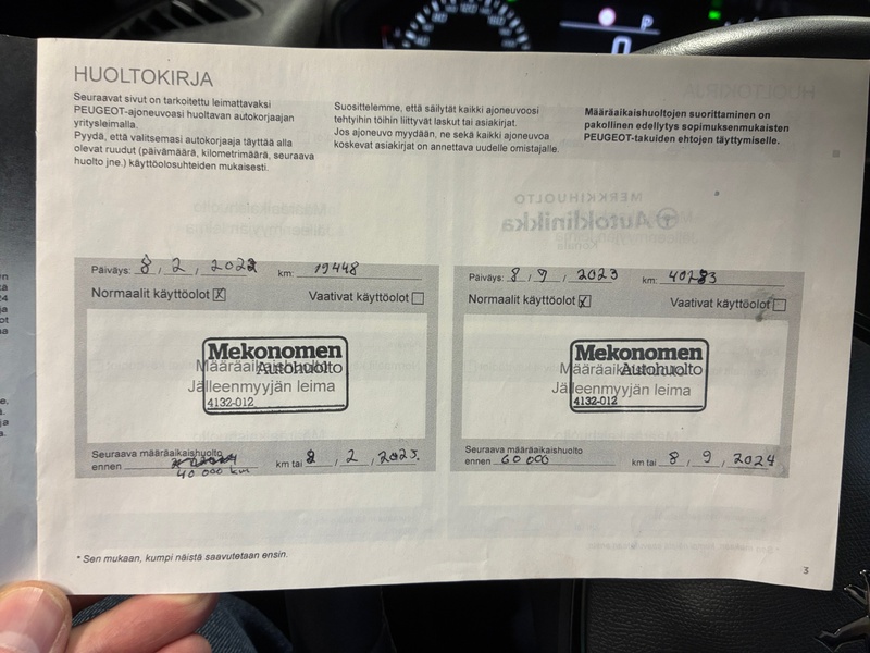 Peugeot 2008 vaihtoauto