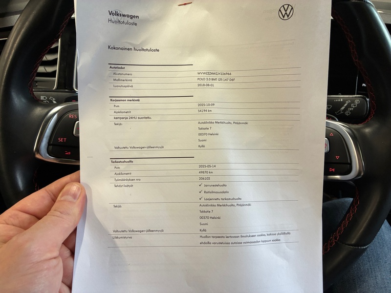 Volkswagen Polo vaihtoauto