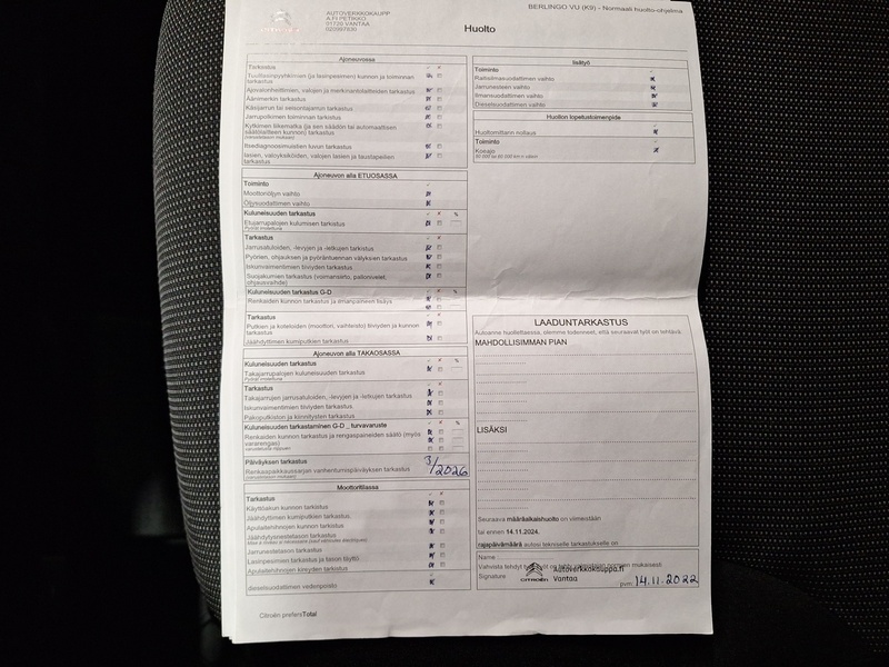 Citroën Berlingo Van vaihtoauto