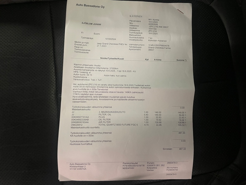 Jeep Grand Cherokee vaihtoauto