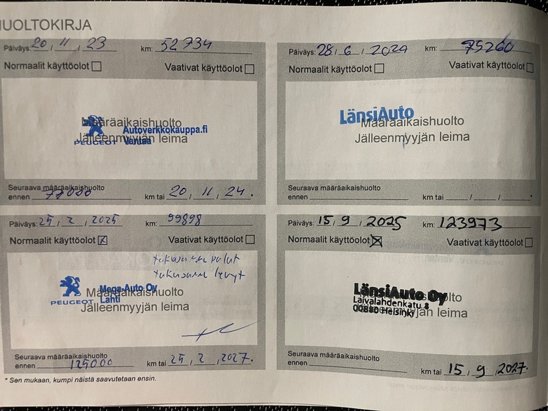 Peugeot e-2008 vaihtoauto