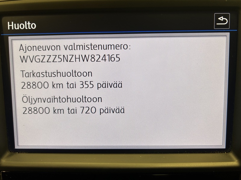 Volkswagen Tiguan vaihtoauto