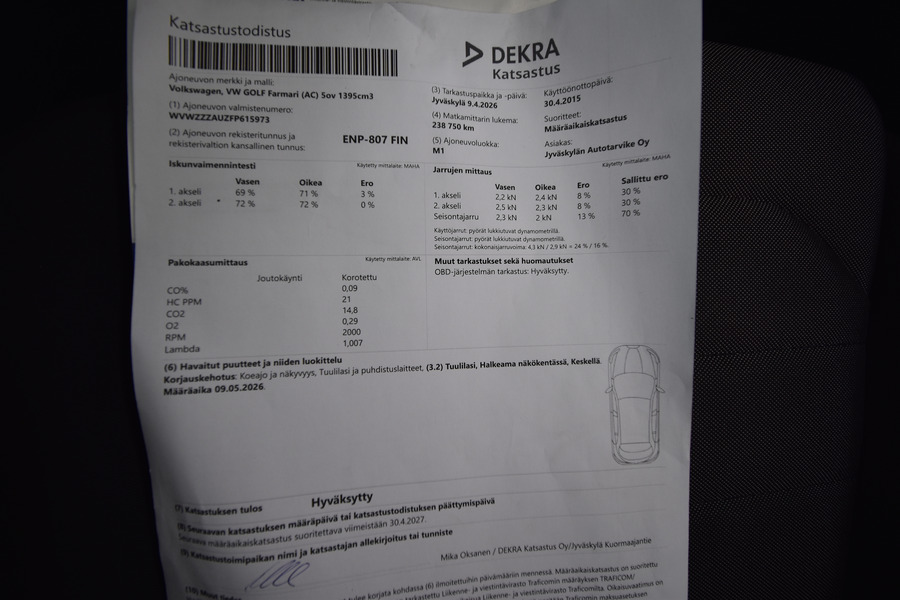 Volkswagen Golf vaihtoauto