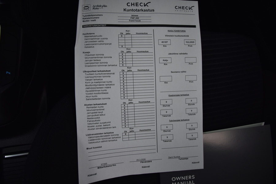 Ford Focus vaihtoauto