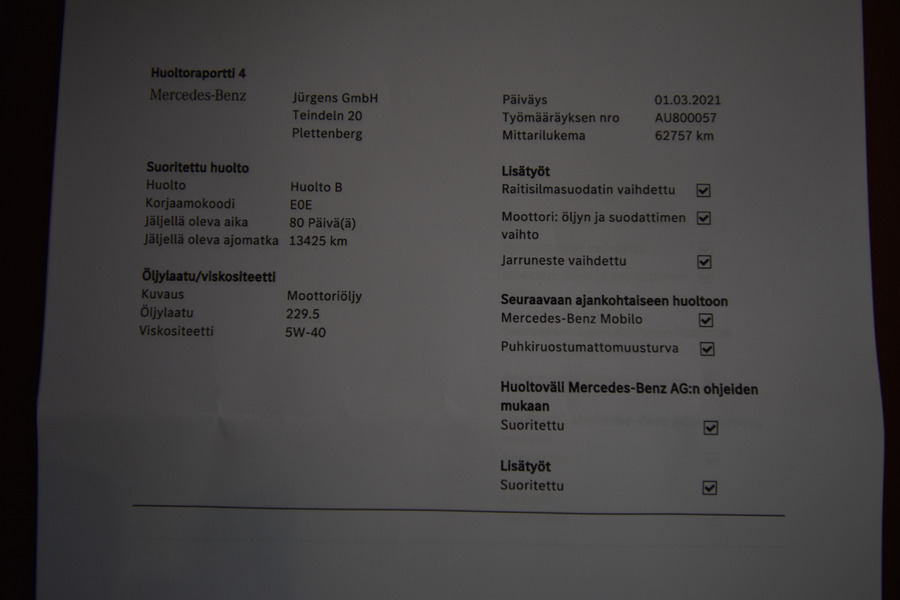 Mercedes-Benz GLC vaihtoauto