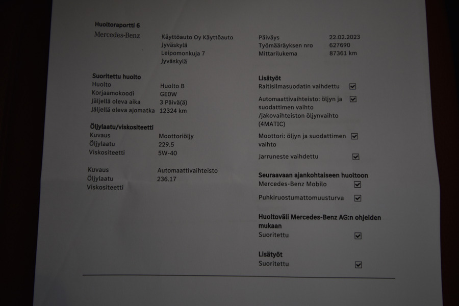 Mercedes-Benz GLC vaihtoauto