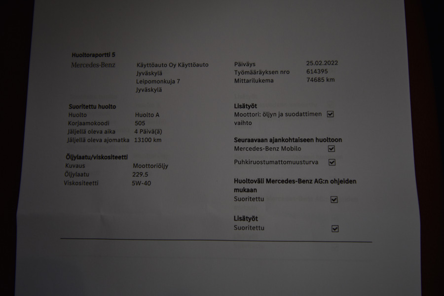 Mercedes-Benz GLC vaihtoauto