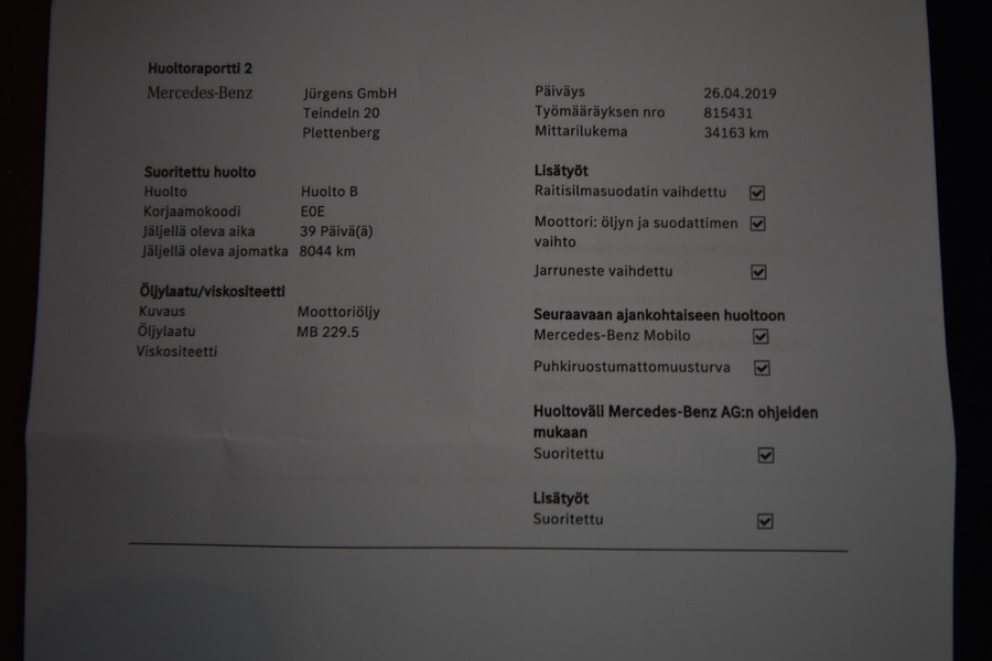 Mercedes-Benz GLC vaihtoauto