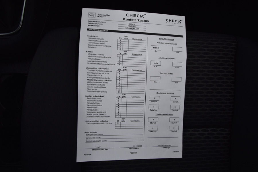 Volkswagen Golf vaihtoauto