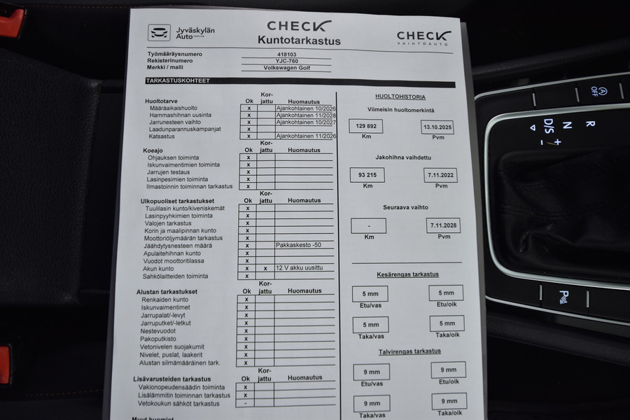 Volkswagen Golf vaihtoauto