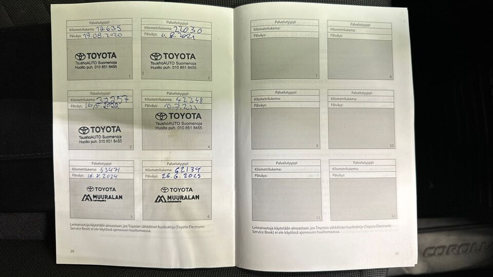 Toyota Corolla vaihtoauto