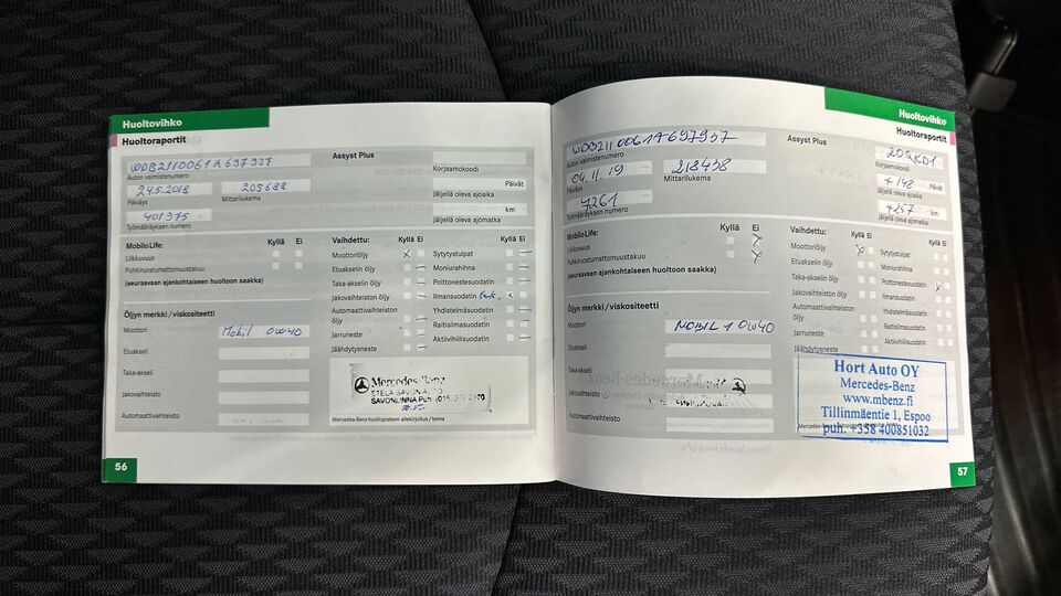 Mercedes-Benz E vaihtoauto