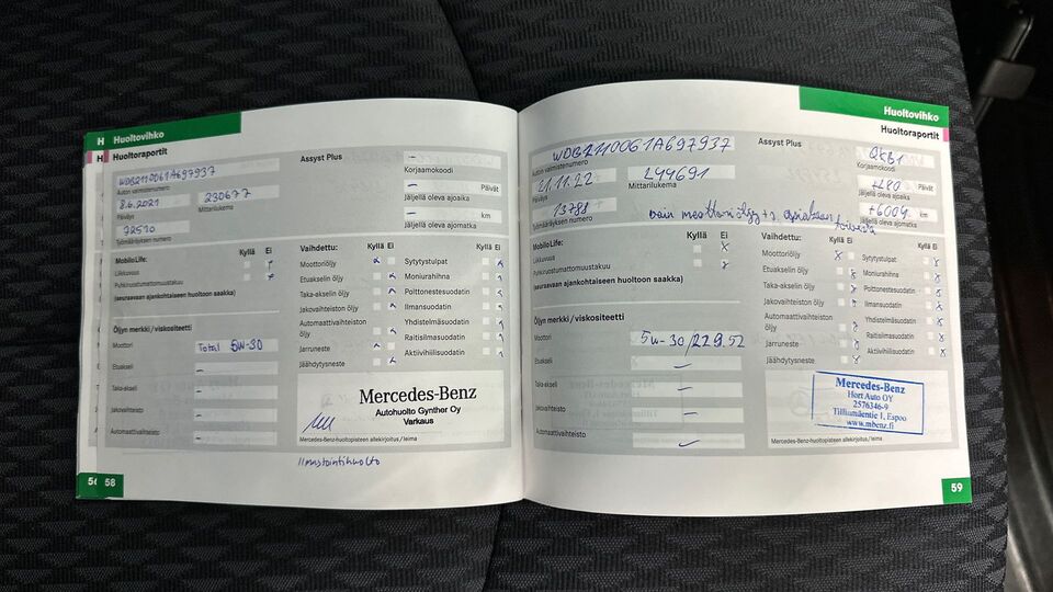 Mercedes-Benz E vaihtoauto