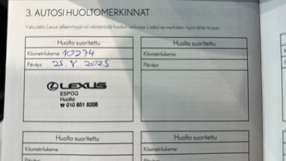 Lexus LBX vaihtoauto