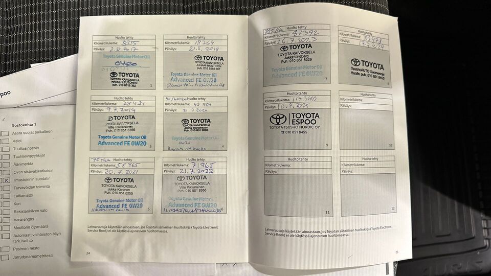 Toyota Auris vaihtoauto