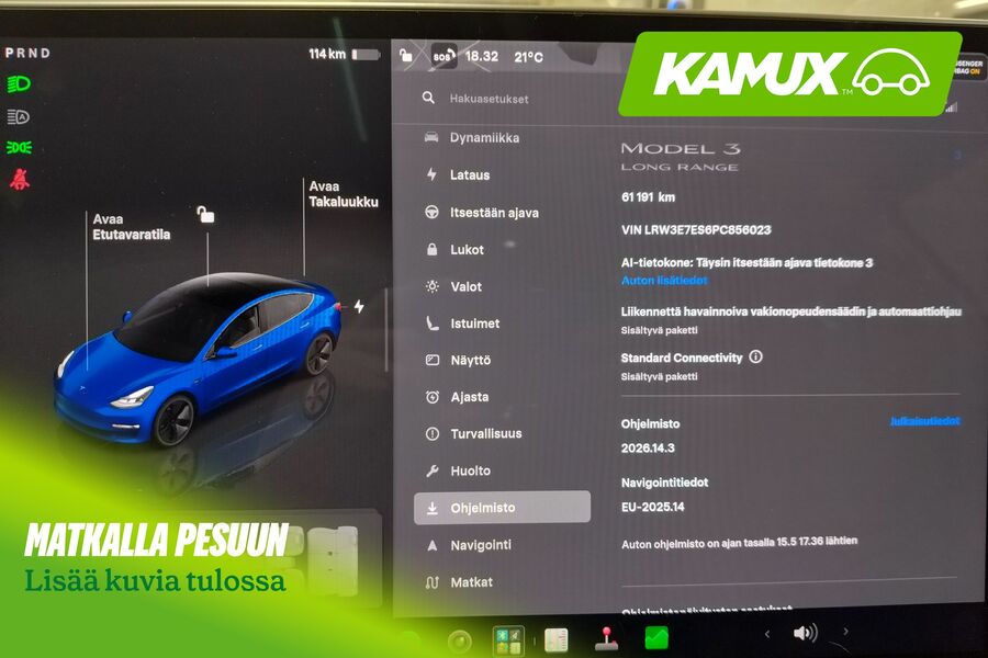 Tesla Model 3 vaihtoauto